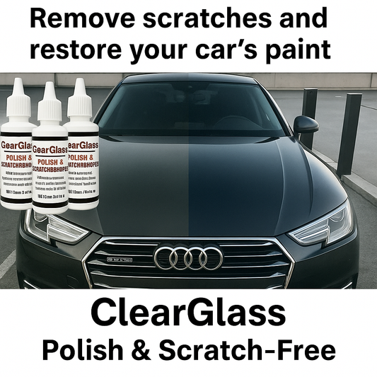Shiny & Scratch-Free ClearGlass..