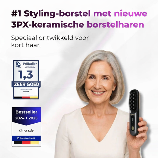 Cinora Stylingborstel Voor Kort Haar