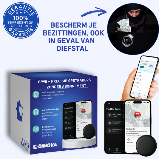 GP90 - GPS Tracker Zonder Abonnement