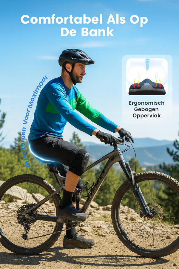 Comfortabele Fietszadel Vrouw