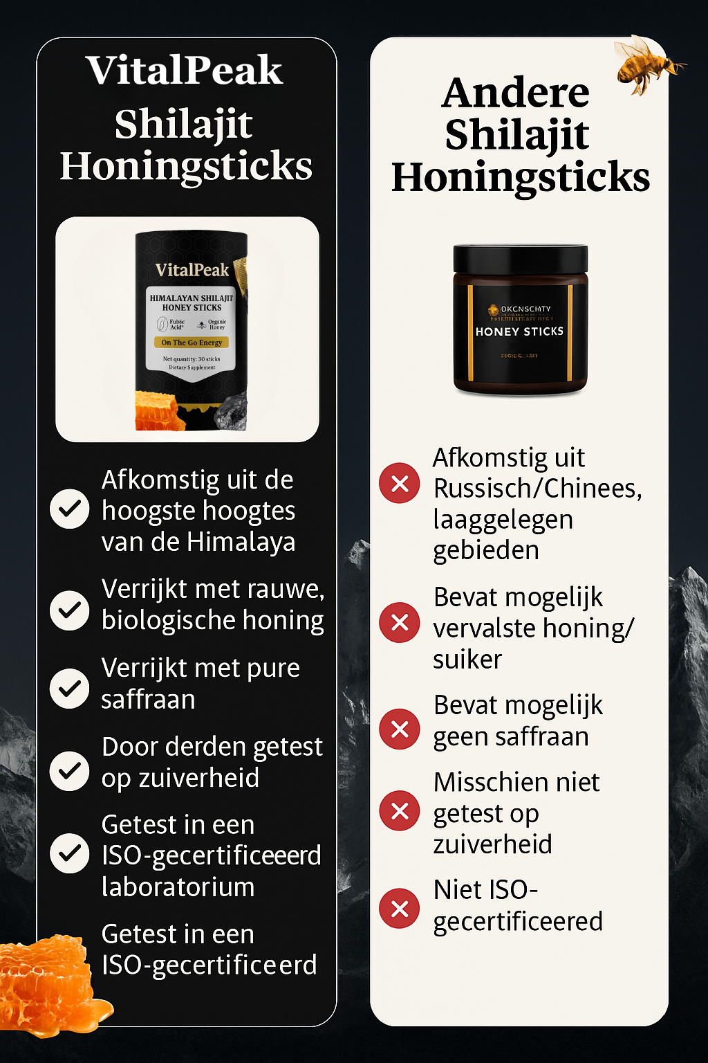 VitalPeak™ - Himalayan Energie Honingsticks