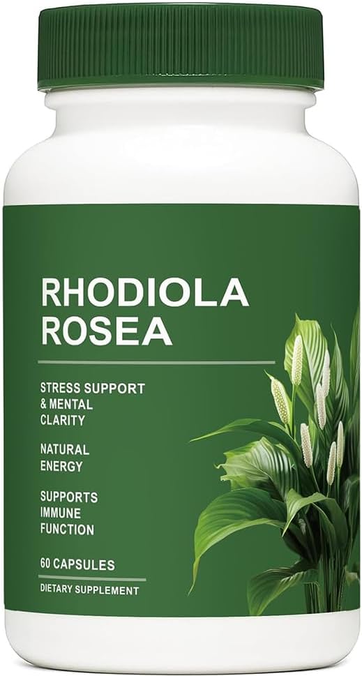Rhodiola Vitaliteit Plantaardige Energiebalans Capsules