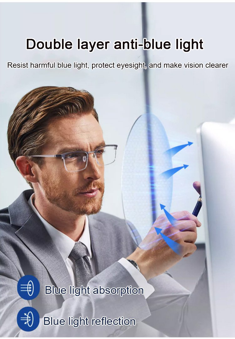 ClearView Blue - Ultralichte Leesbril 1+1 Gratis!