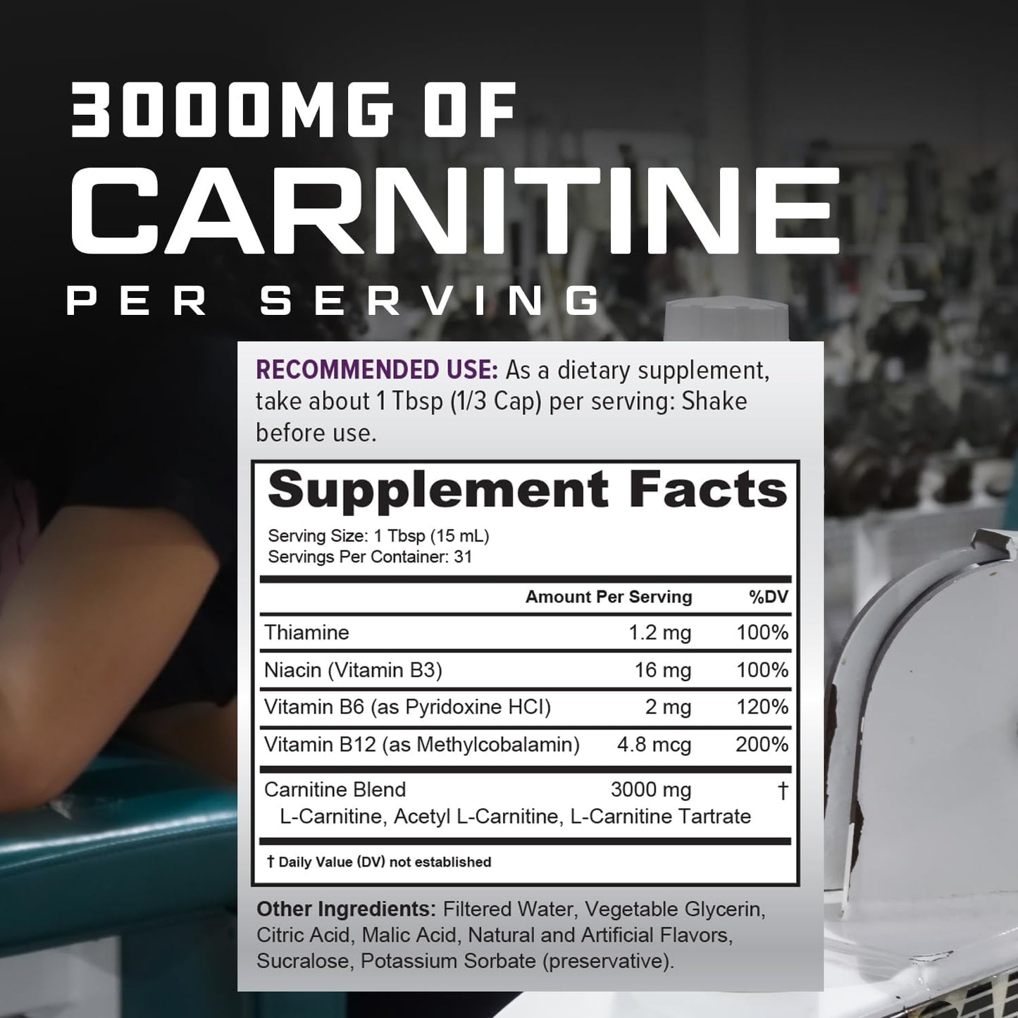 Energieboost L-Carnitine Drank