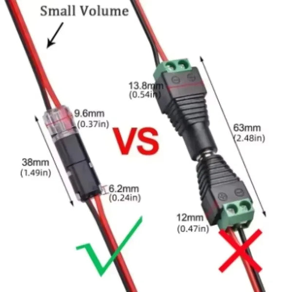 Waterdichte Automatische Kabelconnector Set
