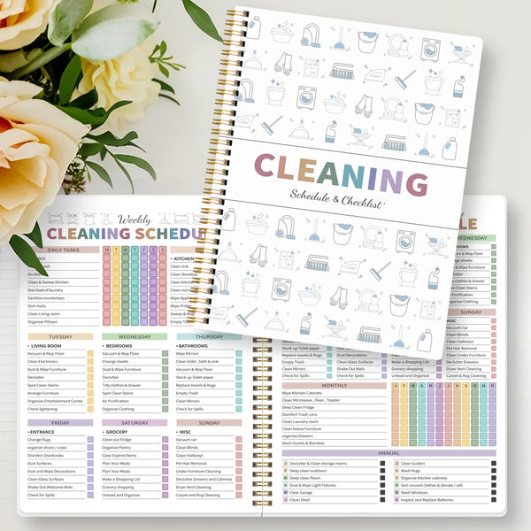 Slimme Schoonmaak Planner Notebook